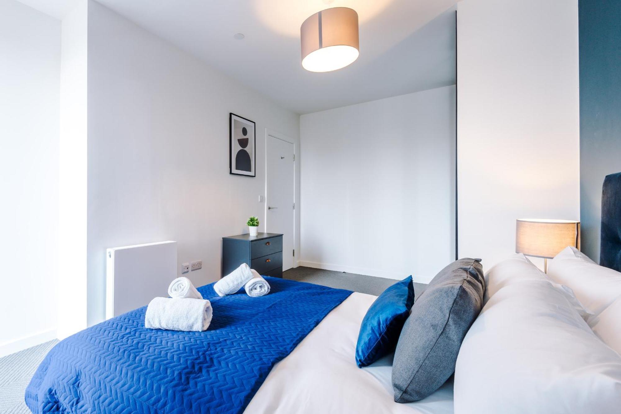 Hilltop Serviced Apartments - Ancoats Manchester Ruang foto