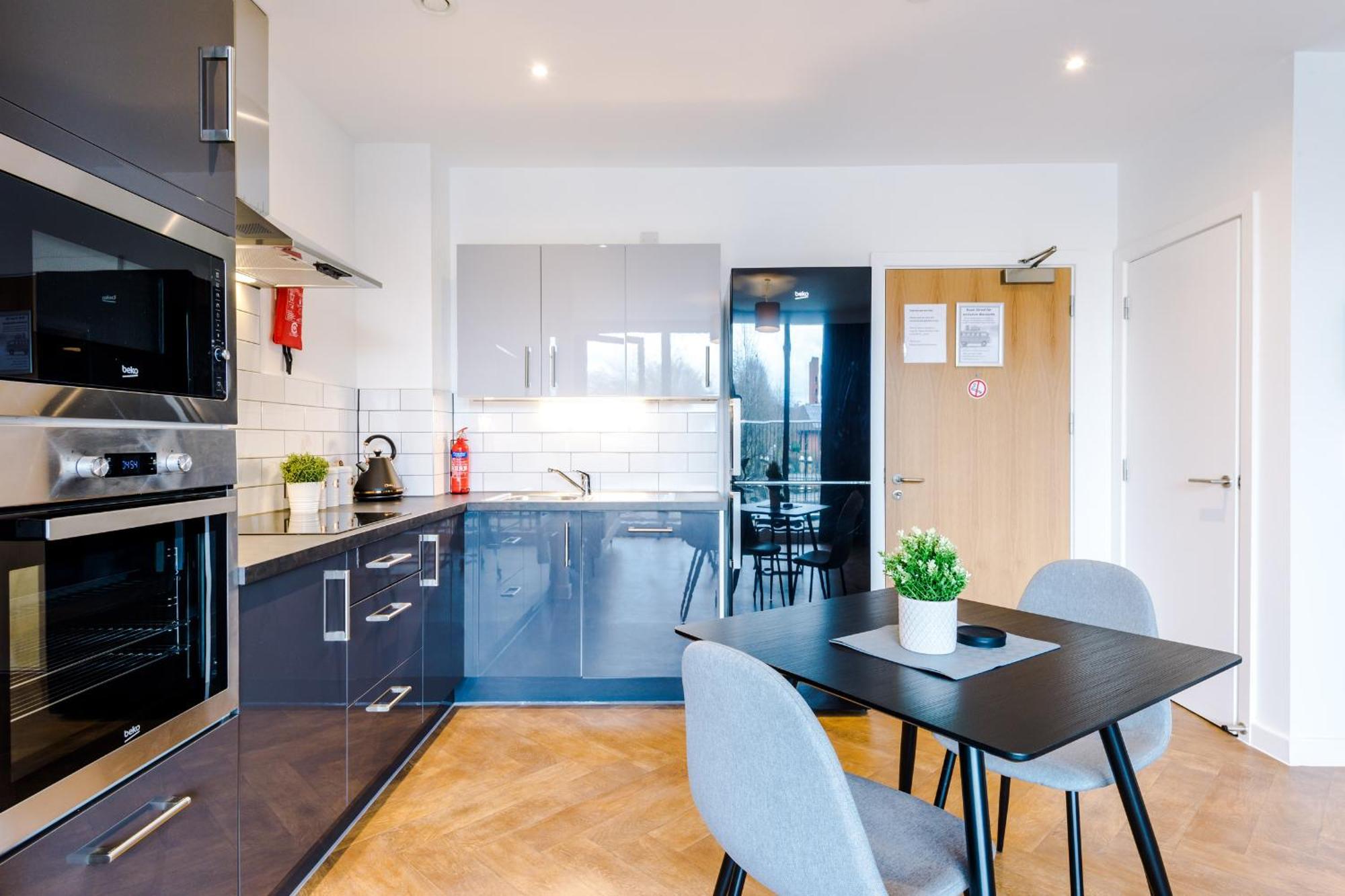 Hilltop Serviced Apartments - Ancoats Manchester Ruang foto